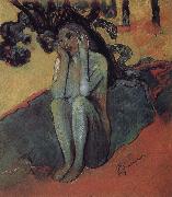 Paul Gauguin Brittany Eve oil on canvas